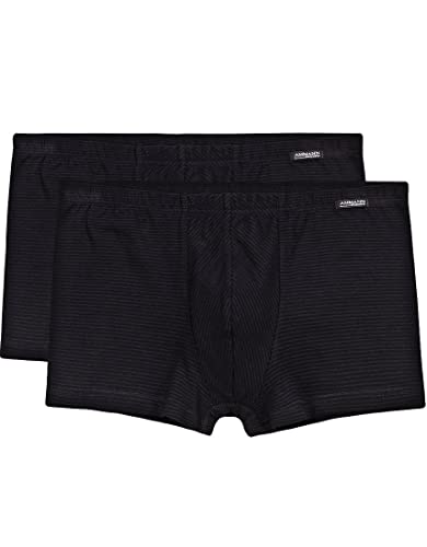 Ammann - Herren Retro Short ''Cotton & More'' schwarz Cotton-Modal 2er-Pack 9 von Ammann