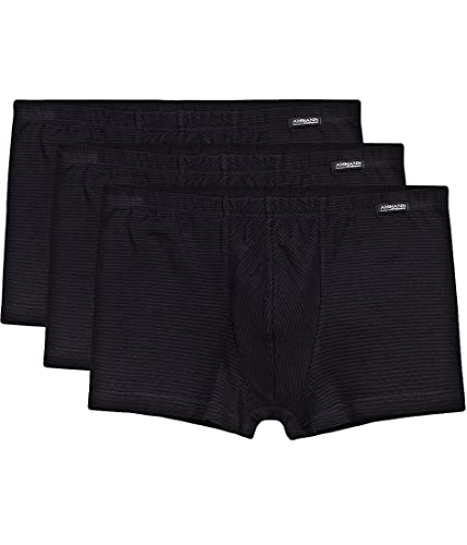 Ammann - Herren Retro Short ''Cotton & More'' schwarz Cotton-Modal 3er-Pack 7 von Ammann