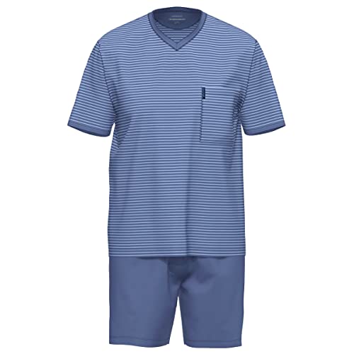 Ammann Bio Herren-Shorty EXTRA Light Cotton Single-Jersey blau Größe 48 von Ammann