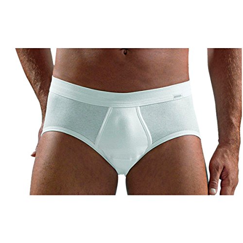 Ammann Herren Slip mit Eingriff Feinripp Premium 3er Pack Größe 8 von Ammann