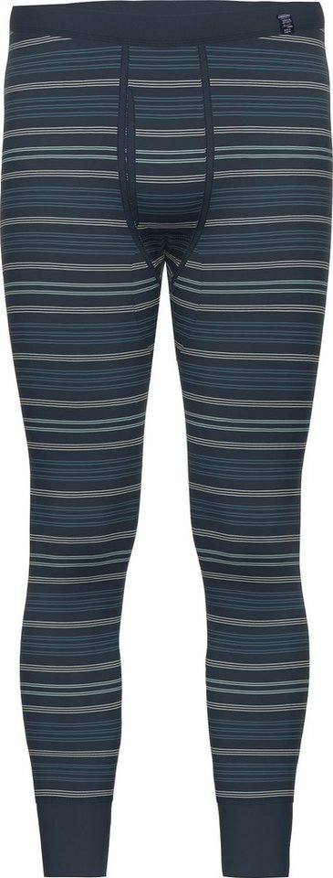 Ammann Lange Unterhose Bio Herren-Unterhose, lang Feinripp Streifen von Ammann