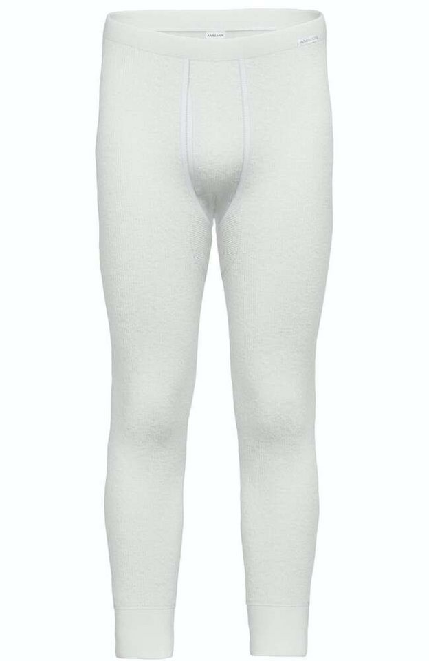 Ammann Lange Unterhose Doppelripp Exquisit (Doppelpack) 100% natürliche Baumwoll-Qualität von Ammann