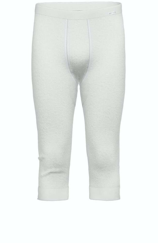 Ammann Lange Unterhose Doppelripp Exquisit 3/4 lang 100% natürliche Baumwoll-Qualität von Ammann