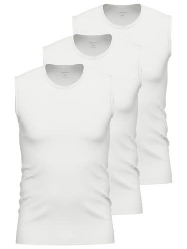 Ammann Micro Modal Tank Top 3er Pack White XL von Ammann