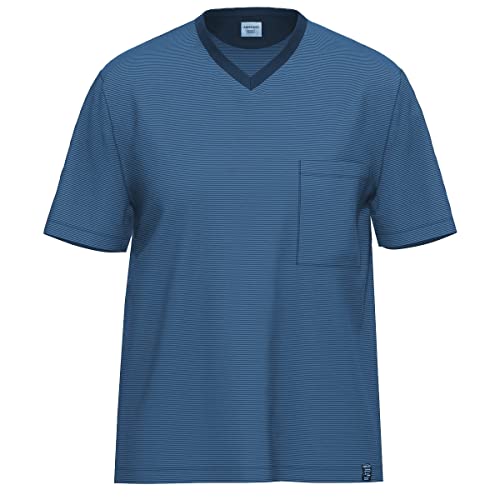 Ammann - Organic Cotton - Mix & Match - Schlafanzug Shirt Kurzarm (3XL Stellar) von Ammann