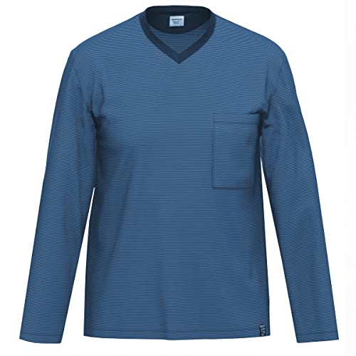 Ammann - Organic Cotton - Mix & Match - Schlafanzug Shirt Langarm (M Stellar) von Ammann