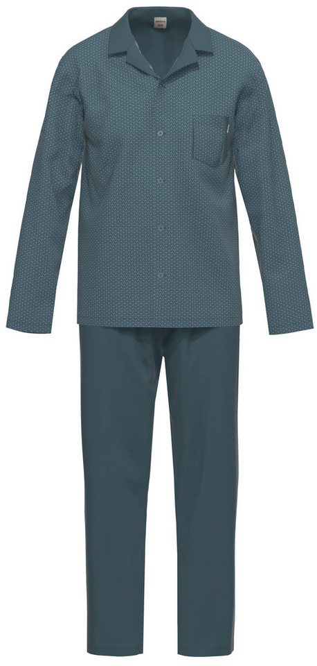 Ammann Pyjama AMMANN 30986 Pyjama / Schlafanzug lang / langarm Gr. 48-60 von Ammann