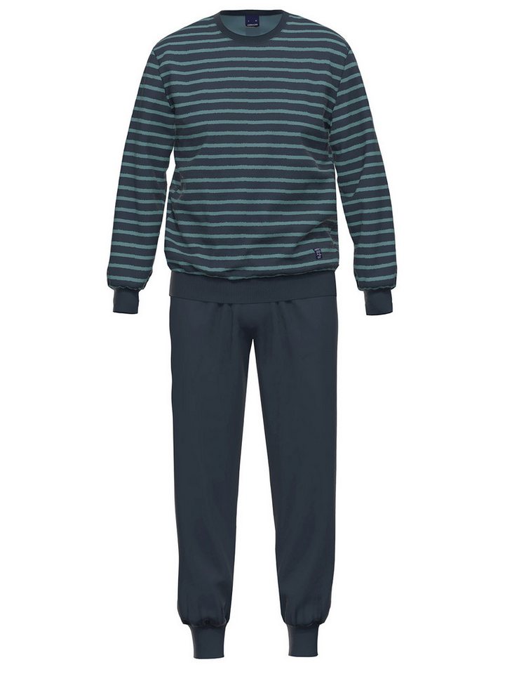 Ammann Pyjama Schlafanzug lang Men / Nightwear (Stück, 1 tlg) hohe Markenqualität von Ammann