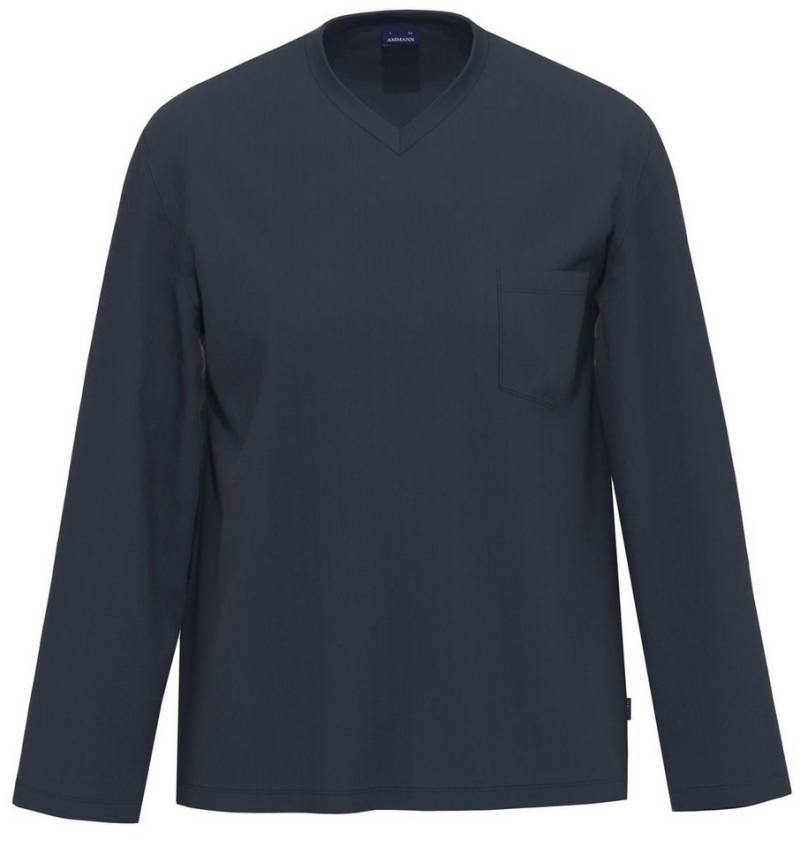 Ammann Pyjamaoberteil Herren Schlafanzug Oberteil mit Langarm (1-tlg) Baumwolle von Ammann