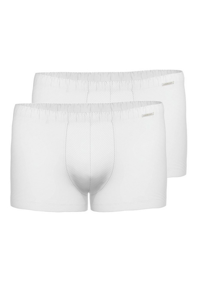 Ammann Retro Boxer 2er Pack Cotton & More (Spar-Set, 2-St) Retro Short / Pant - Ohne Eingriff - Klassische Schnittform von Ammann