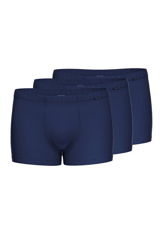 Ammann Retro Boxer 3er Pack Nelson (Spar-Set, 3-St) Retro Short / Pant - Baumwolle - Ohne Eingriff - von Ammann