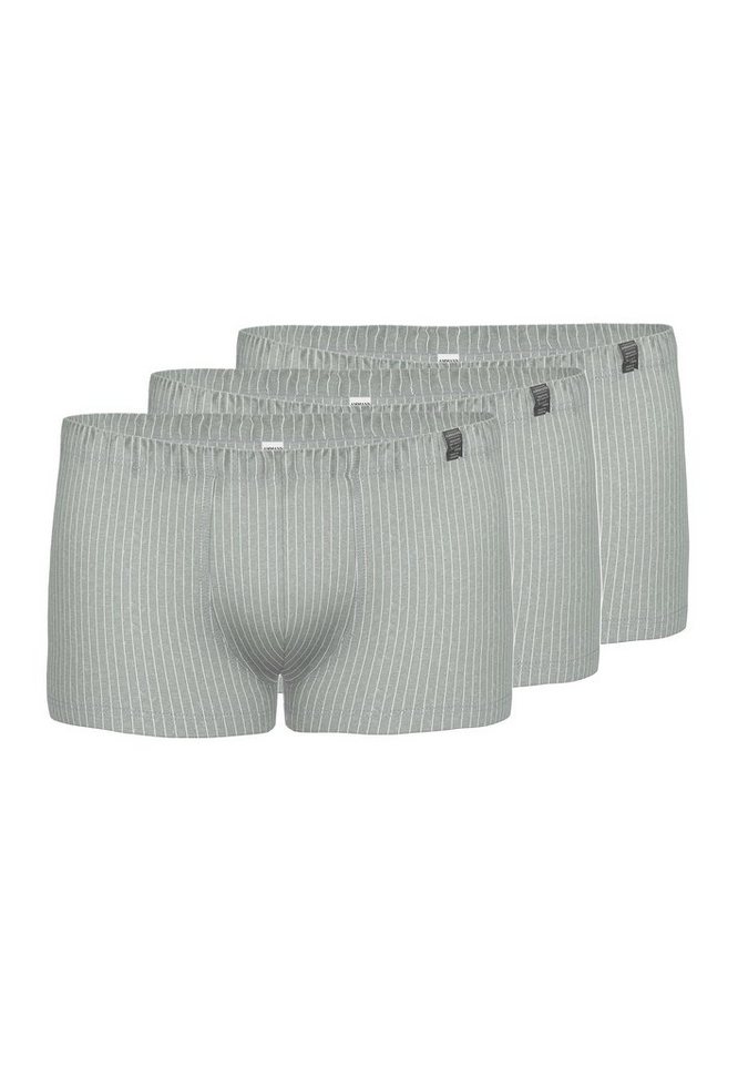 Ammann Retro Boxer 3er Pack Urban Traveller (Spar-Set, 3-St) Retro Short / Pant - Baumwolle - Ohne Eingriff - von Ammann