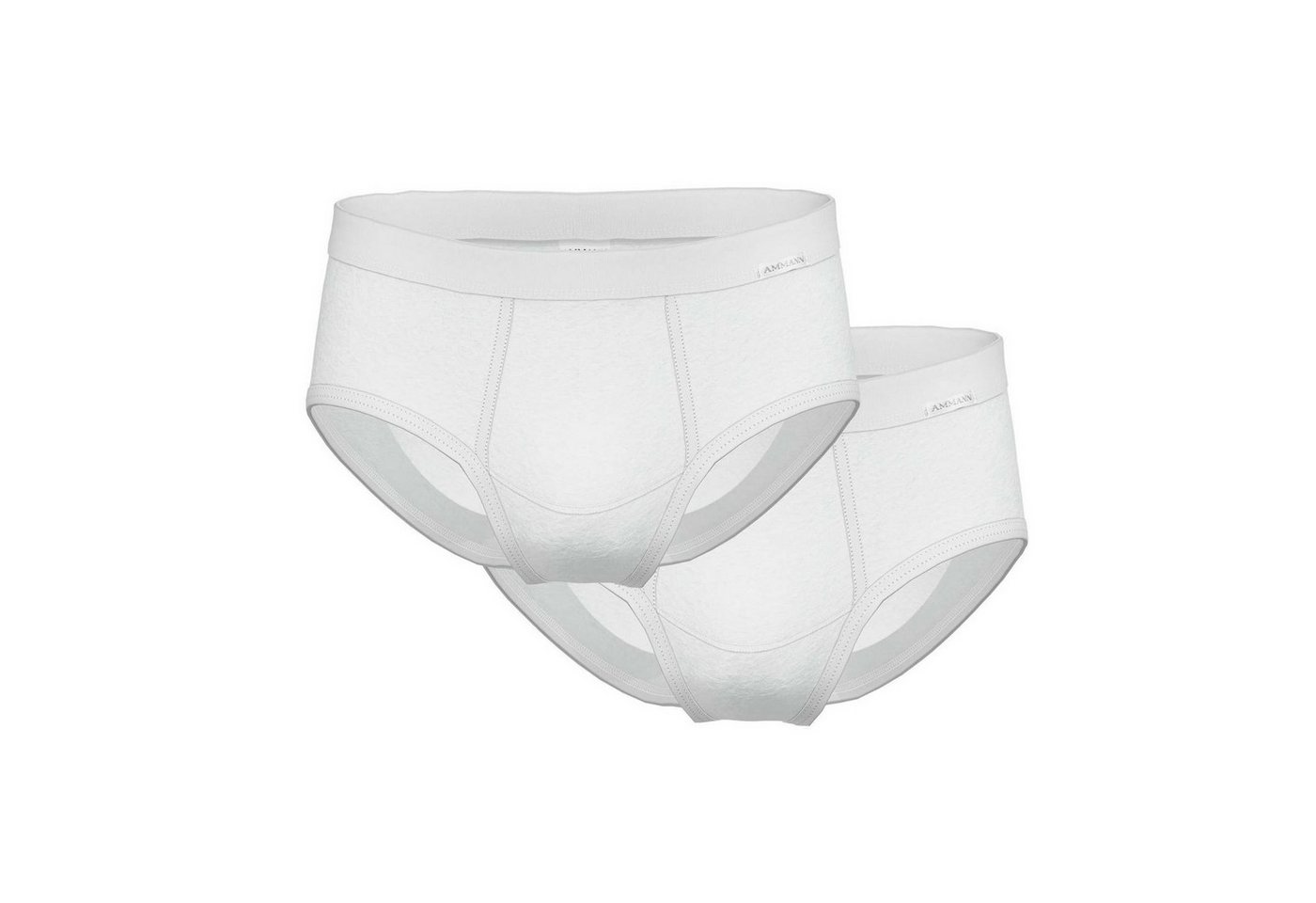Ammann Retro Pants 2er Pack Herren Slip mit Eingriff aus Biobaumwolle von Ammann