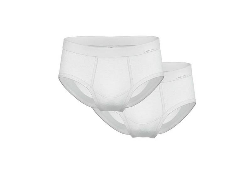 Ammann Retro Pants 2er Pack Herren Slip mit Eingriff aus Biobaumwolle von Ammann