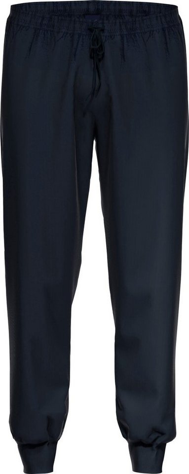 Ammann Schlafhose Bio Herren-Hose, lang mit Bündchen Single-Jersey Uni von Ammann