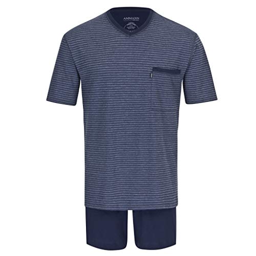 Herren Schlafanzug kurz Blau 58 +5,00EUR von Ammann