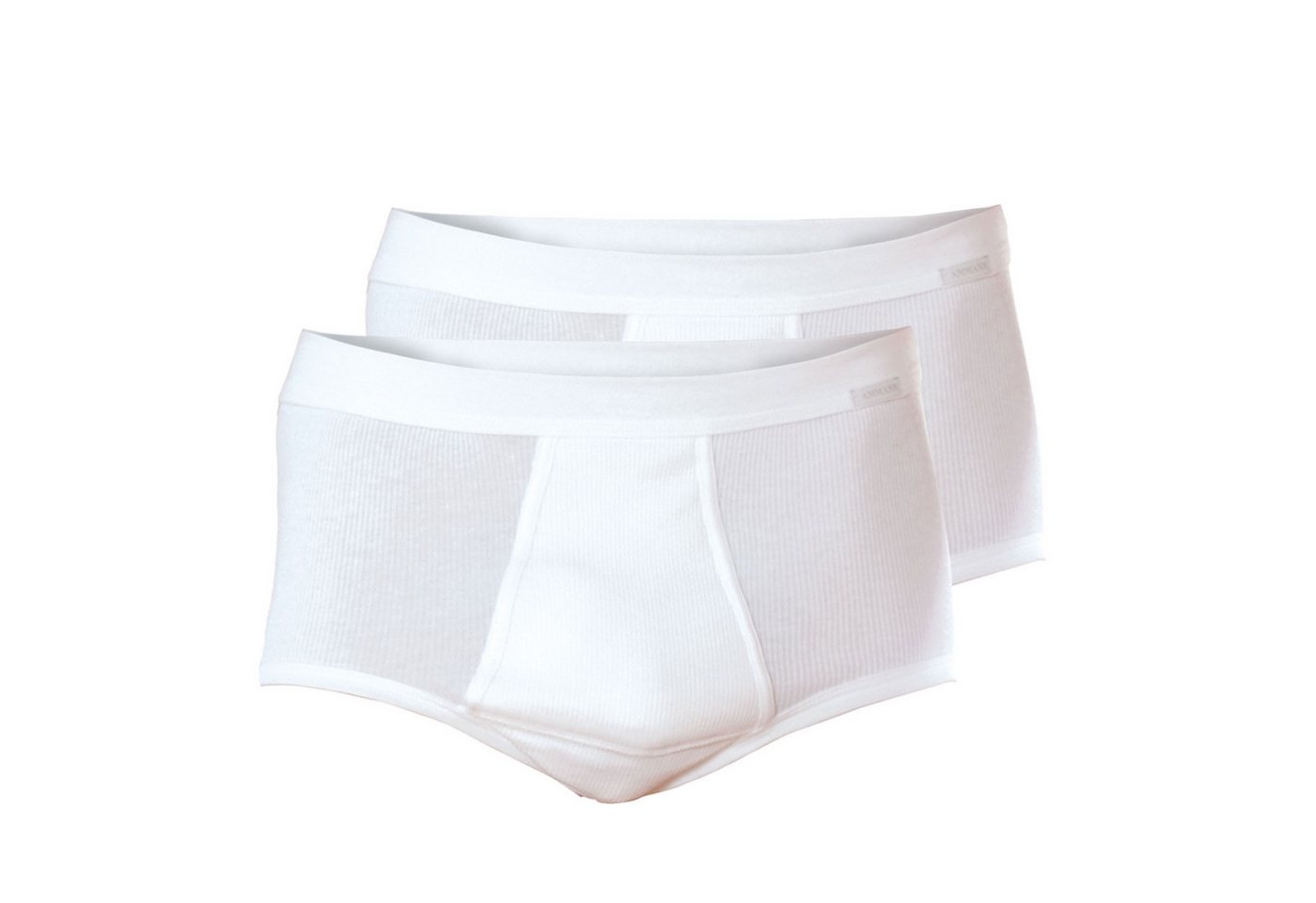 Ammann Slip (2-St) Long Boxershorts mit Eingriff, höher geschnitten, im 2er Pack von Ammann