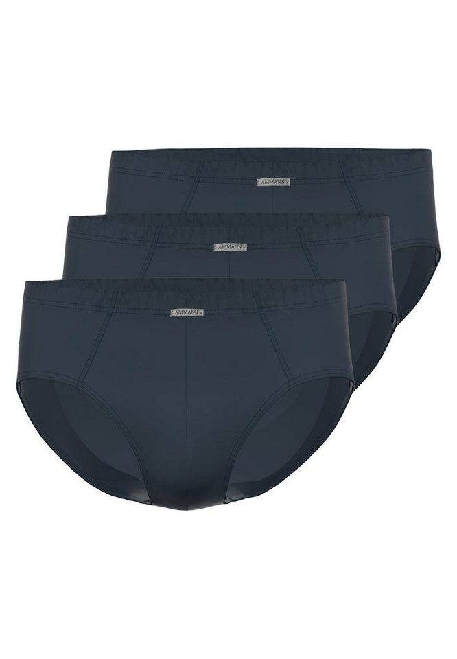 Ammann Slip 3er Pack Close to you (Spar-Set, 3-St) Sportslip / Unterhose - Baumwolle - Ohne Eingriff - Atmungsaktiv von Ammann