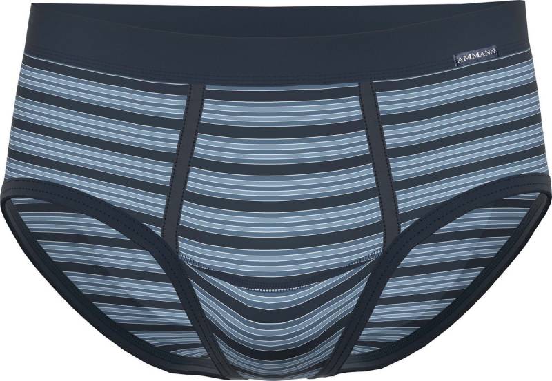 Ammann Slip Bio Herren-Slip Feinripp Streifen von Ammann