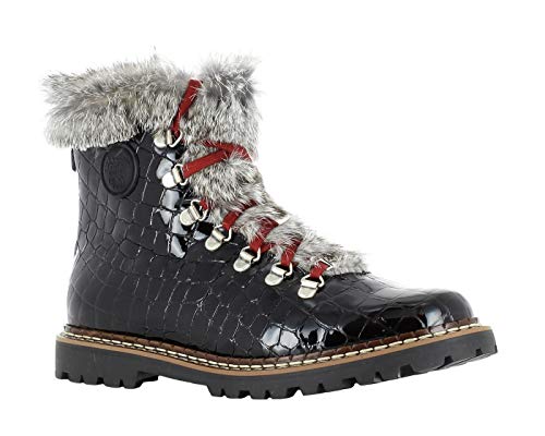 Ammann Splügen Damen Winterschuhe mit echtem Lammfellfutter Made in Italy EU 40 von Ammann