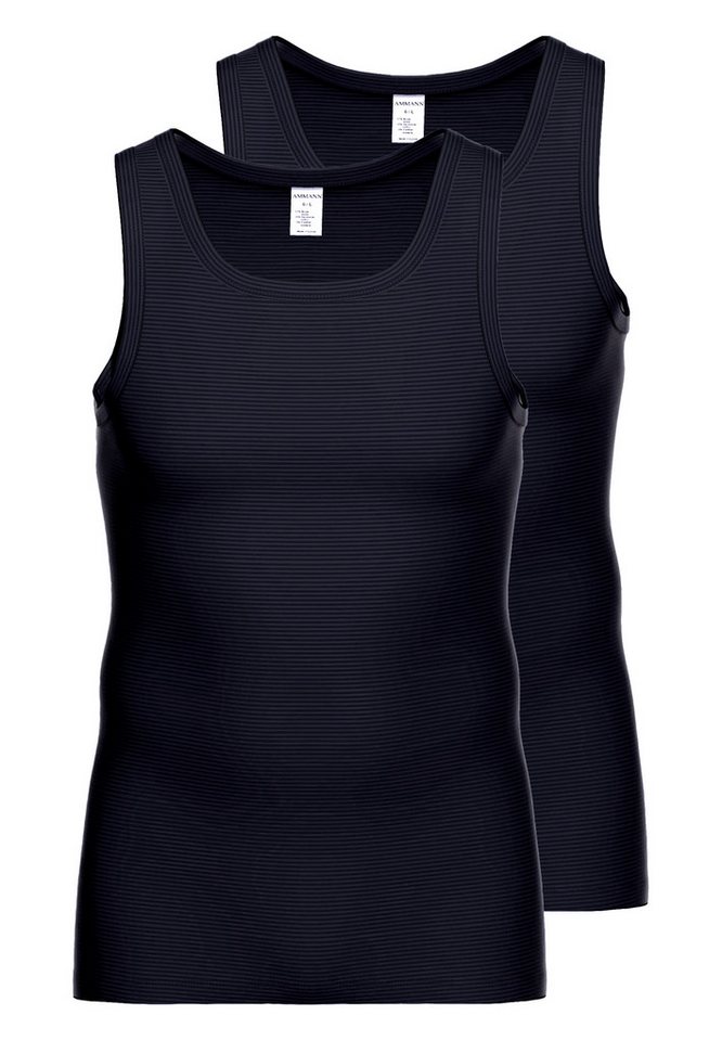 Ammann Unterhemd 2er Pack Cotton & More (Spar-Set, 2-St) Unterhemd / Tanktop - Klassische Schnittform, Angenehm auf der Haut von Ammann