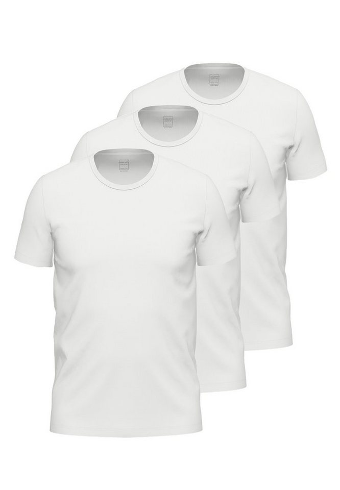 Ammann Unterhemd 3er Pack Close to you (Spar-Set, 3-St) Unterhemd / Shirt Kurzarm - Baumwolle - Atmungsaktiv von Ammann