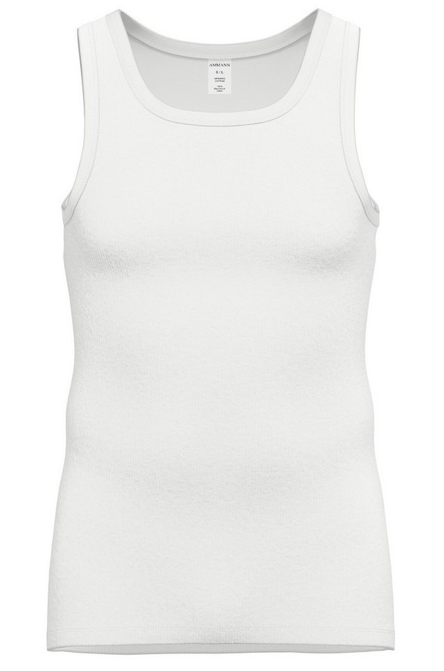 Ammann Unterhemd AMMANN 433112 Unterhemd ärmellos DOPPELRIPP EXQUISIT Gr. 5-14 von Ammann