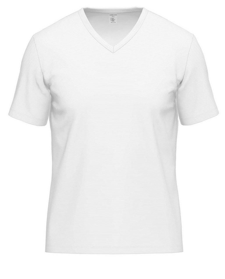 Ammann Unterziehshirt Cotton & More V-Shirt 2er Pack (Spar-Pack, 2er-Pack) Materialmix aus Modal-Baumwolle-Elasthan von Ammann