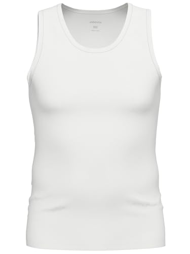 Herren Micro Modal Tank Top Weiﾟ XL von Ammann