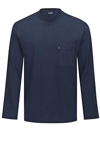 Herren Shirt langarm Dunkelblau 3X +2,00EUR von Ammann