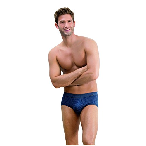 Herren Slip mit Eingriff Jeans Dunkelblau 5 von Ammann