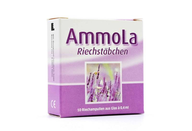 Ammerland Inhalator AMMOLA Riechstäbchen Riechampullen 10x0,4ml von Ammerland