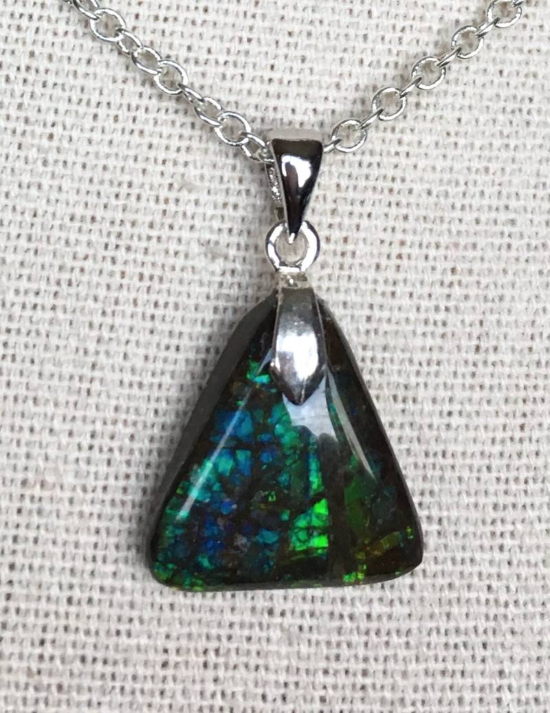 Ammolit Anhänger, Petite Blau/Grün/Türkis Ammolit Anhänger, Petite Blau/Grün/Türkis von AmmoliteRainbows