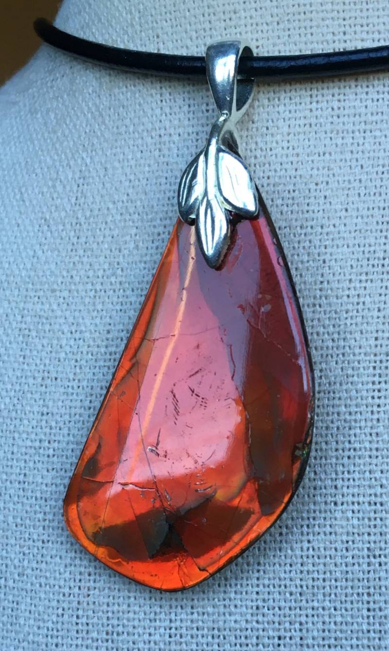 Ammolit Anhänger - Muss Beschreibung Lesen Farbwechsler von AmmoliteRainbows