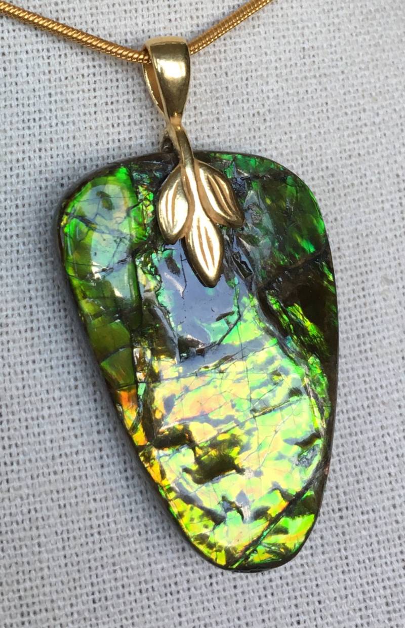 Ammolit Anhänger - Sehr Robuster Stein von AmmoliteRainbows