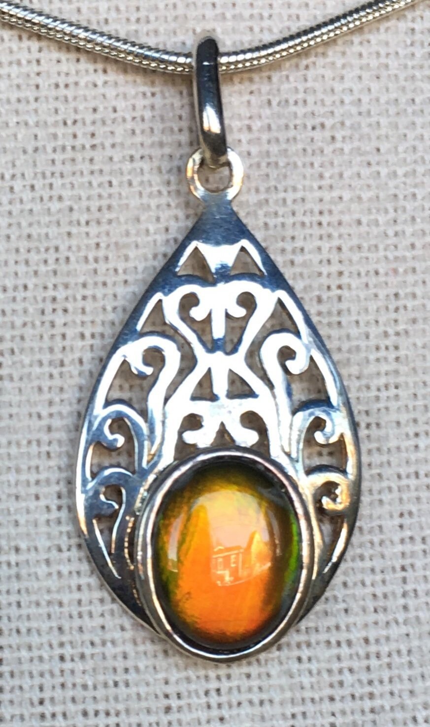 Ammolit Anhänger Ammolit Anhänger von AmmoliteRainbows