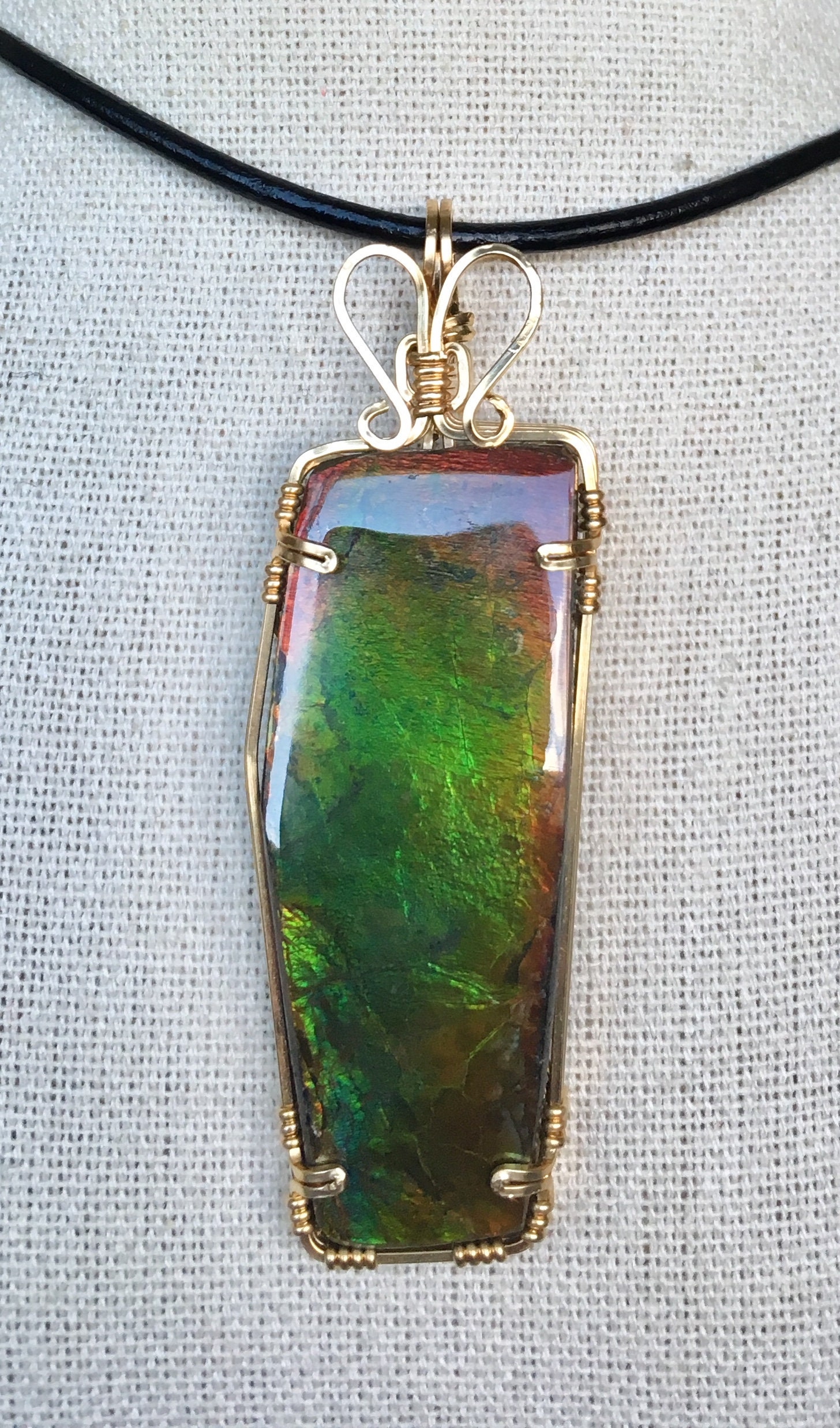 Ammolit Anhänger von AmmoliteRainbows