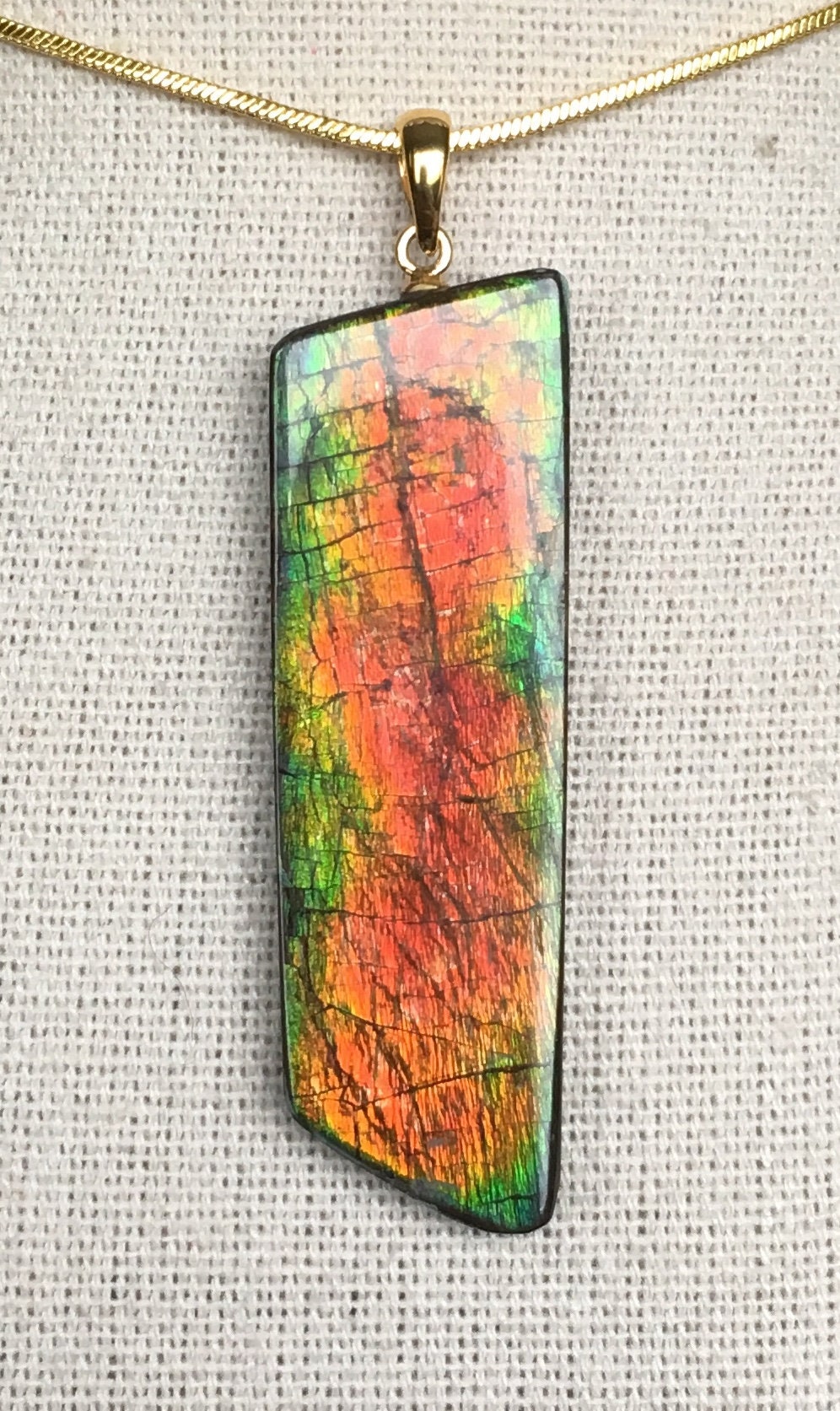 Ammolit Anhänger von AmmoliteRainbows