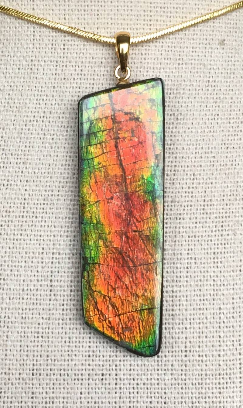 Ammolit Anhänger Ammolit Anhänger von AmmoliteRainbows