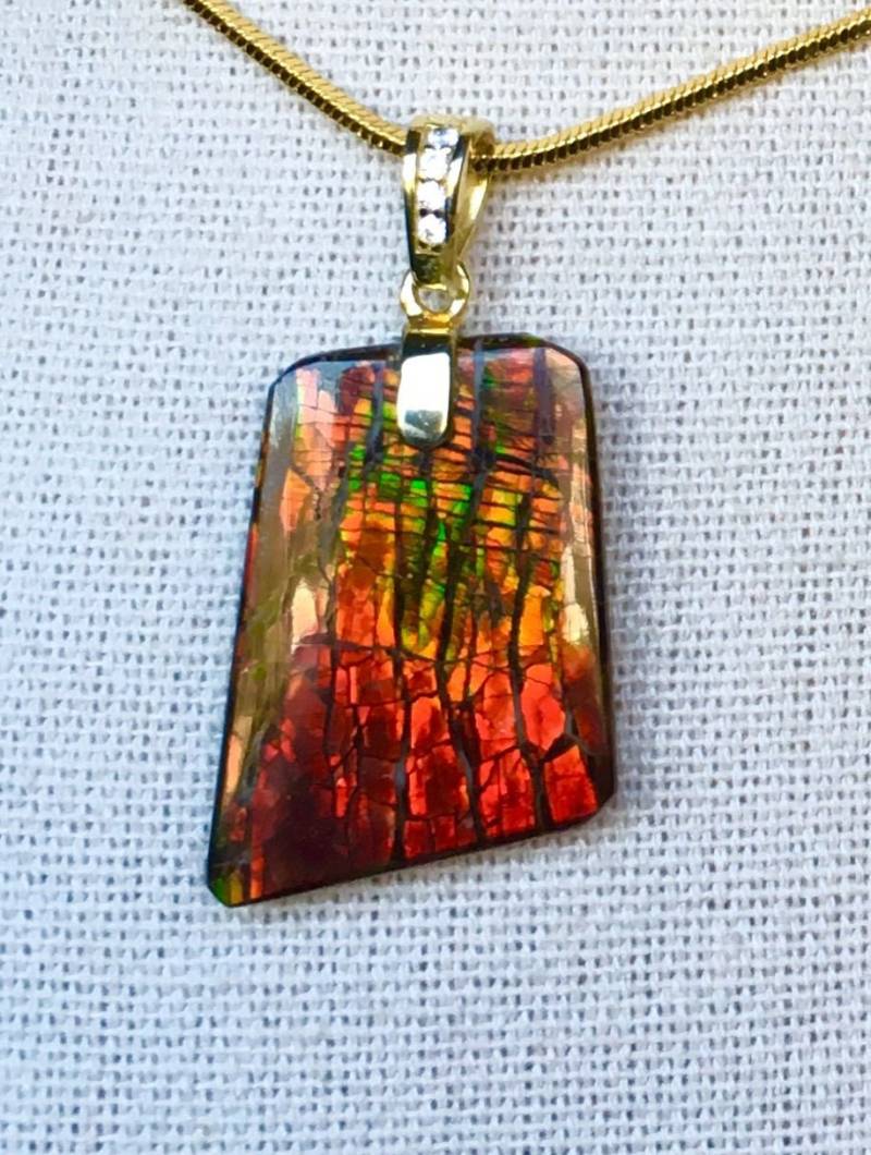 Ammolit Anhänger von AmmoliteRainbows