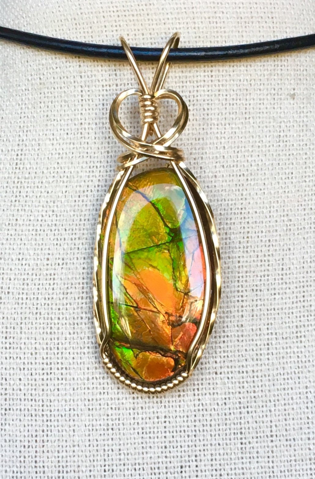 Ammolit Anhänger von AmmoliteRainbows