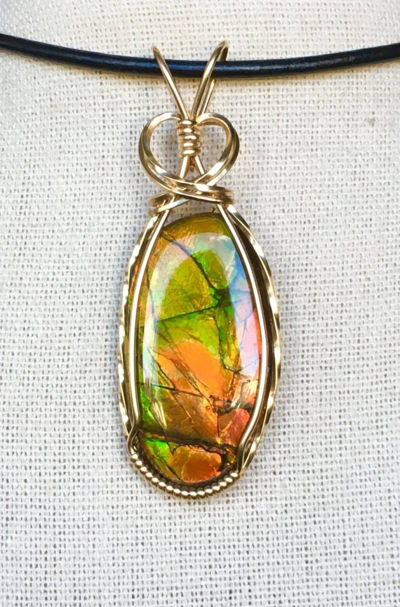 Ammolit Anhänger von AmmoliteRainbows