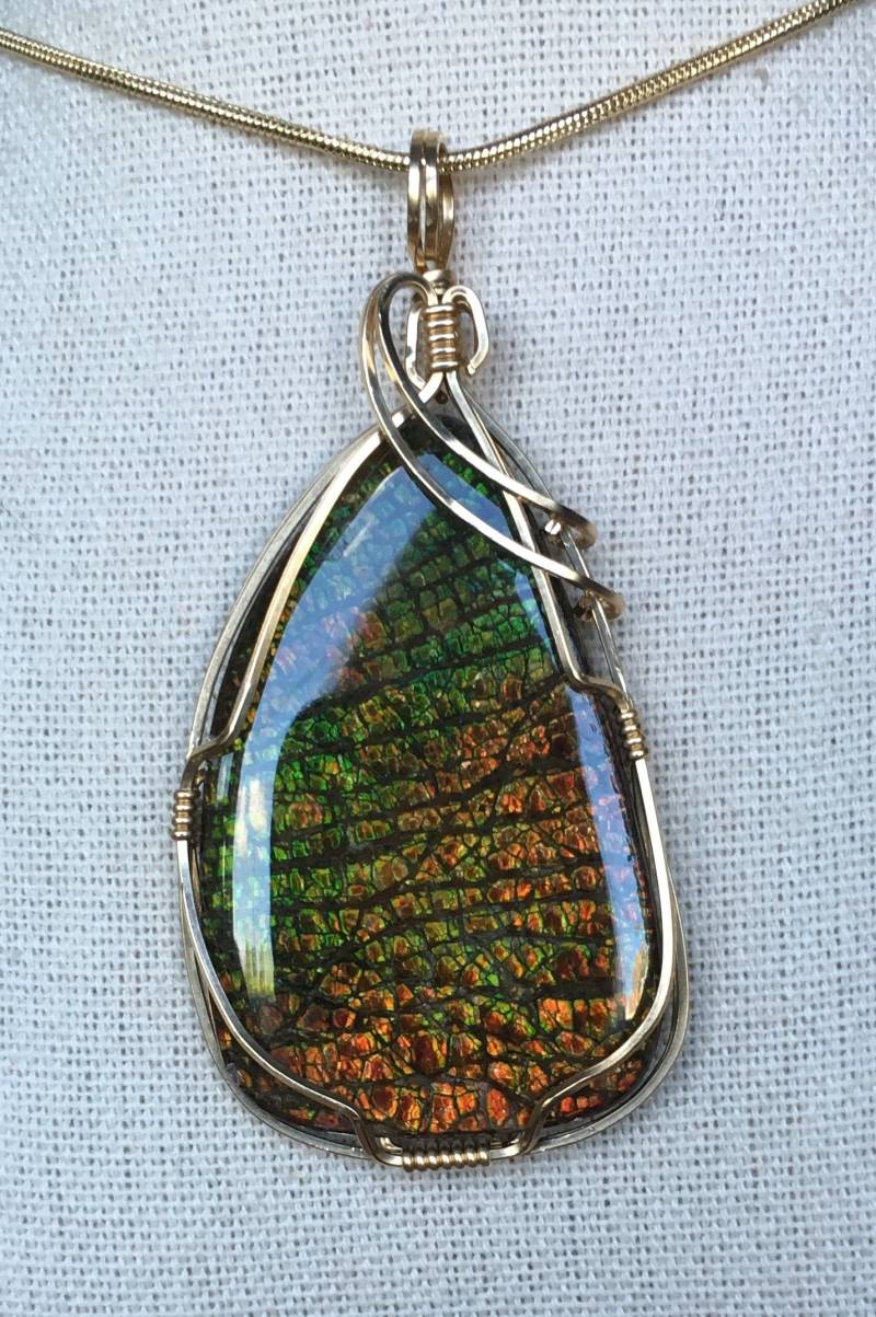 Ammolit Anhänger von AmmoliteRainbows