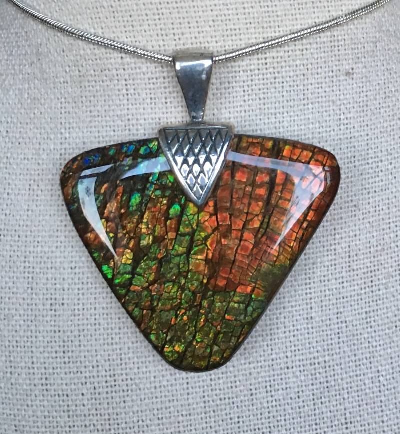 Ammolit Anhänger Ammolit Anhänger von AmmoliteRainbows