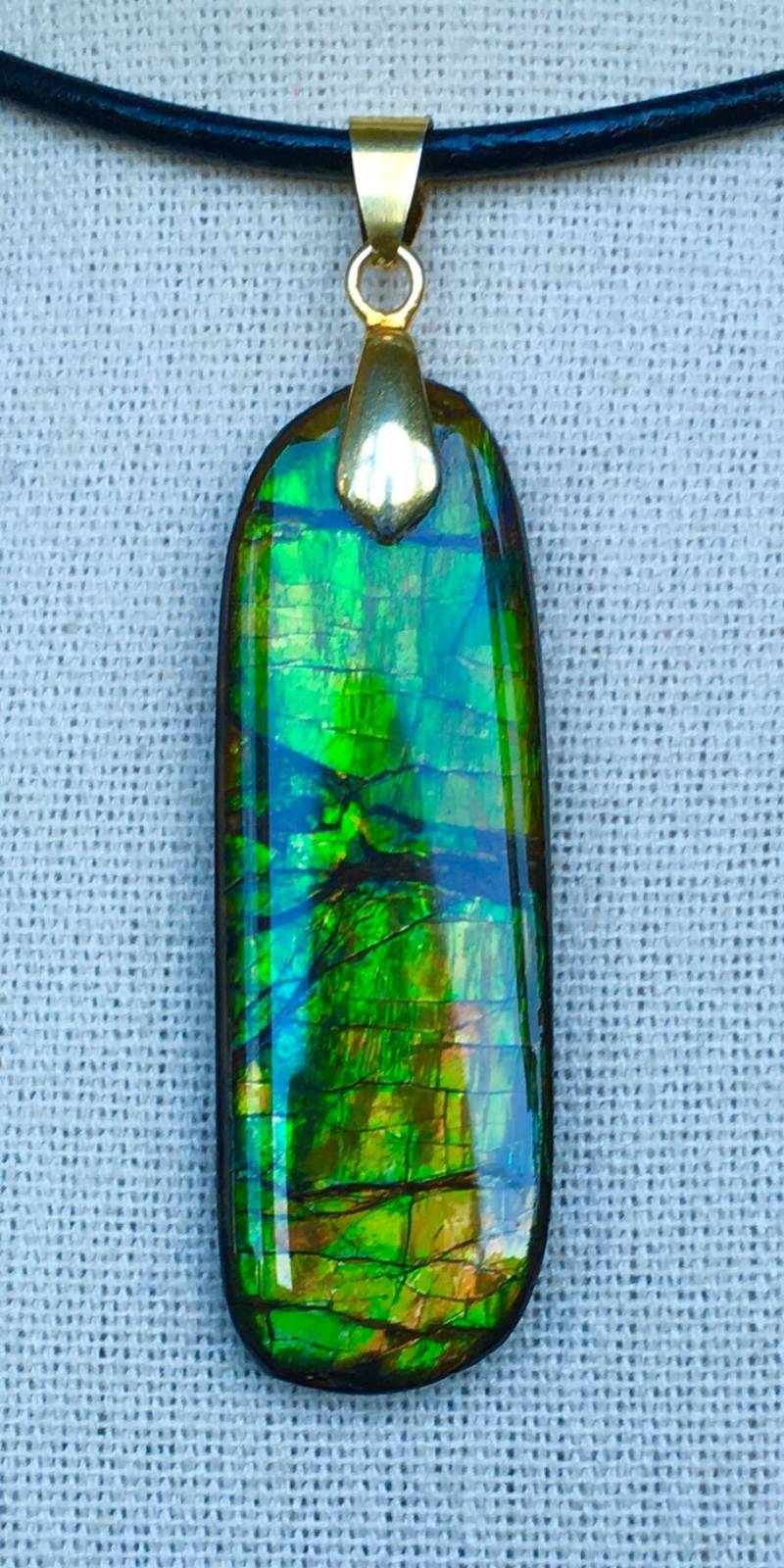 Ammolit Anhänger von AmmoliteRainbows