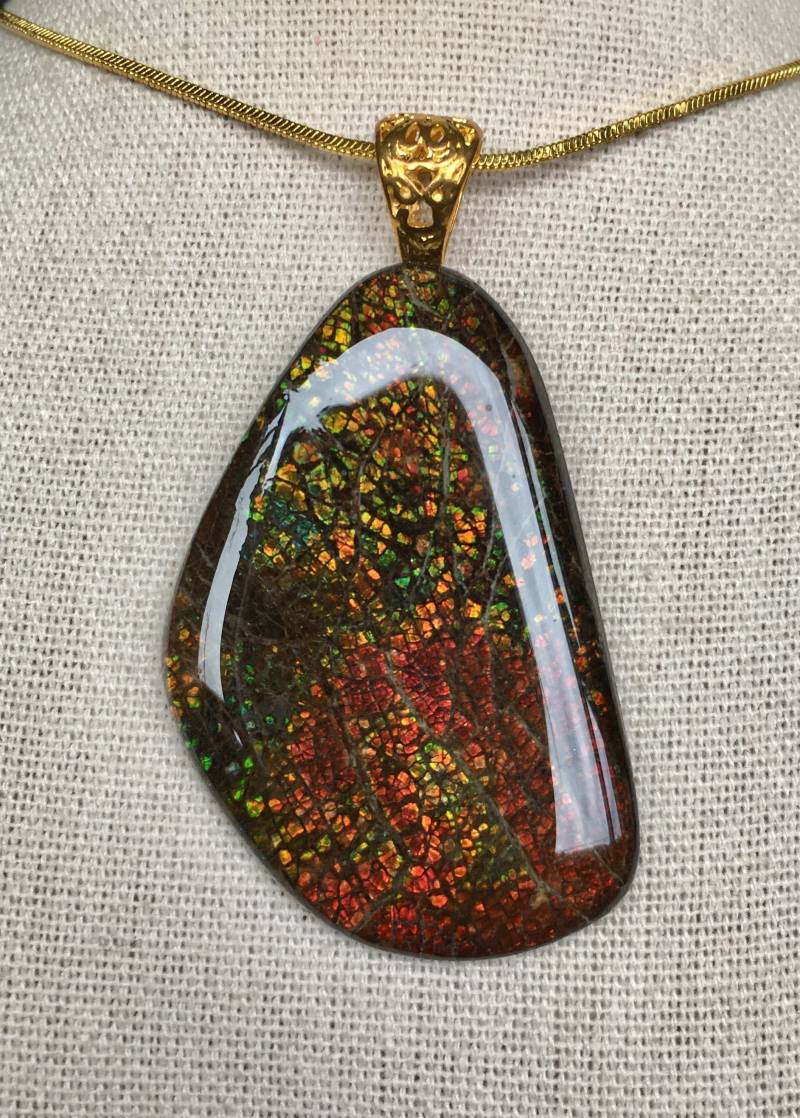 Ammolit Anhänger Ammolit Anhänger von AmmoliteRainbows