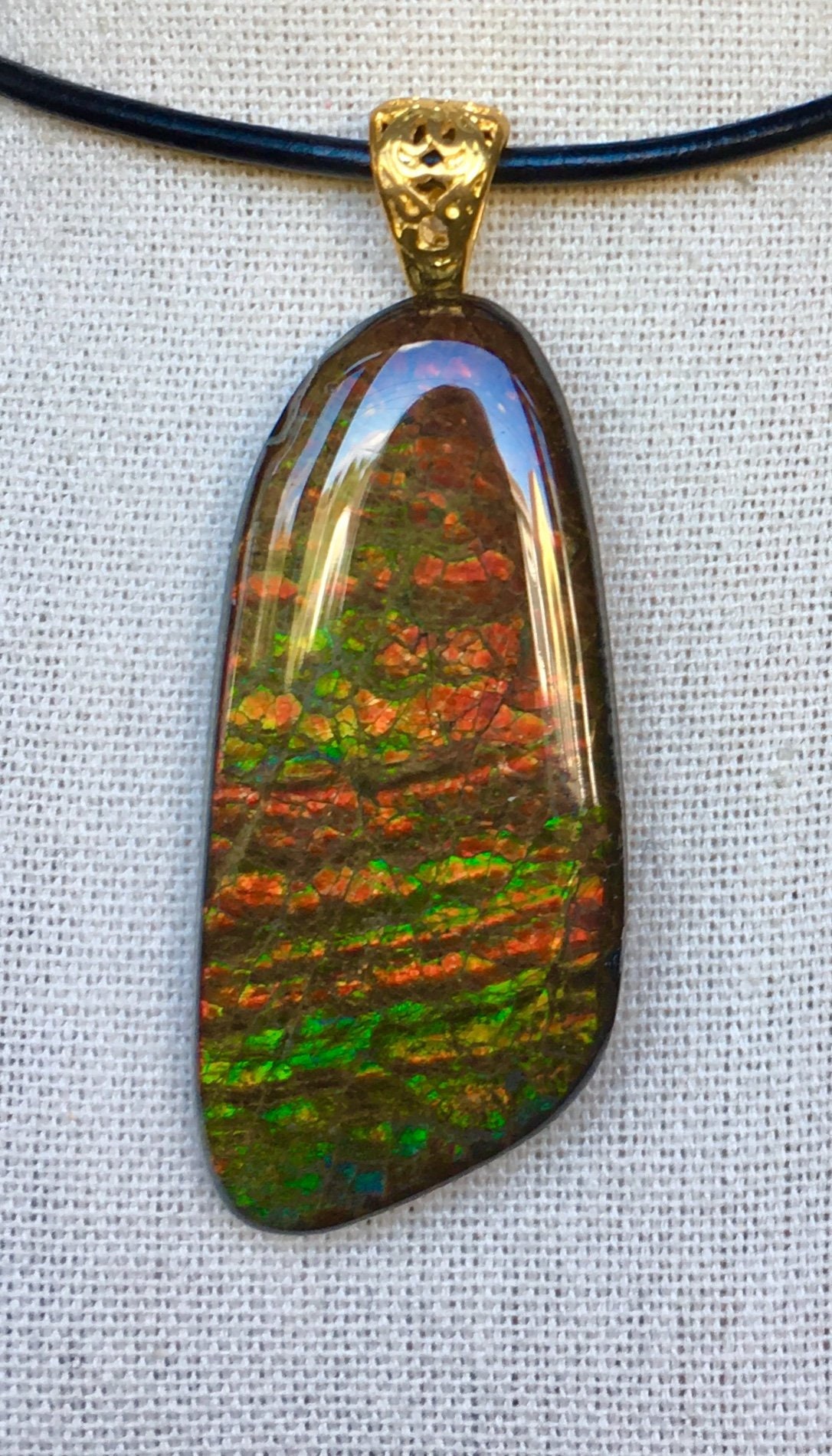 Ammolit Anhänger von AmmoliteRainbows