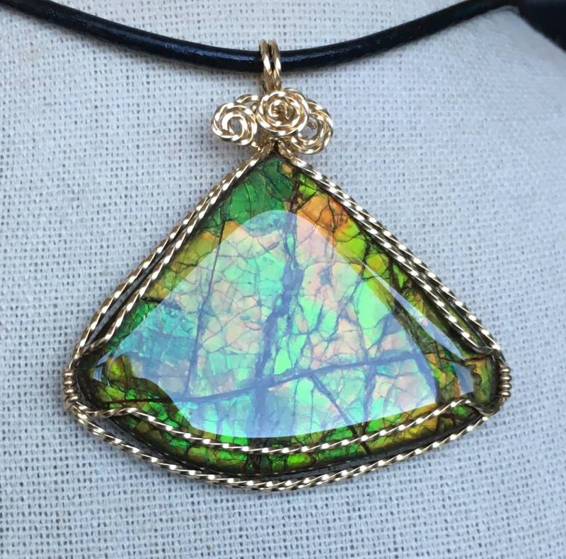 Ammolit Anhänger von AmmoliteRainbows