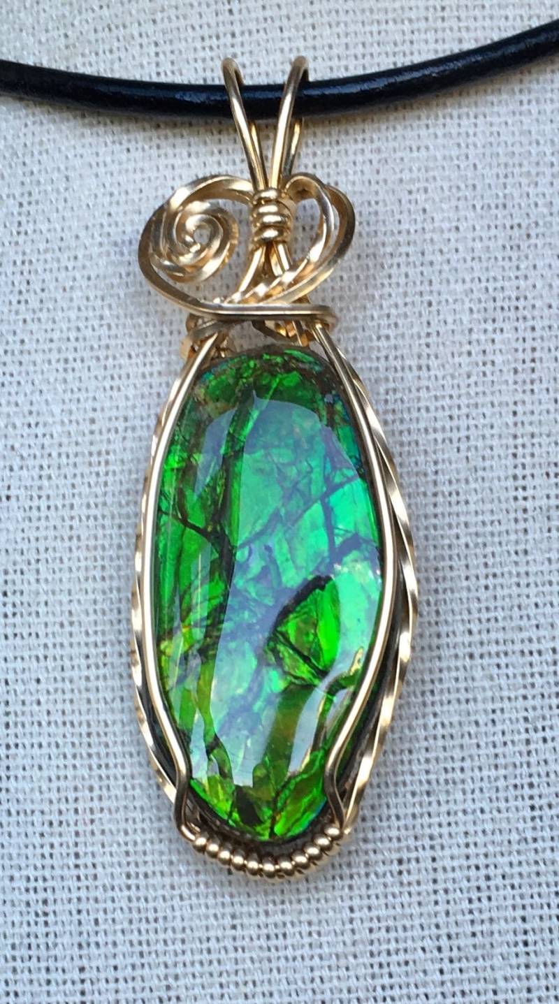 Ammolit Anhänger von AmmoliteRainbows