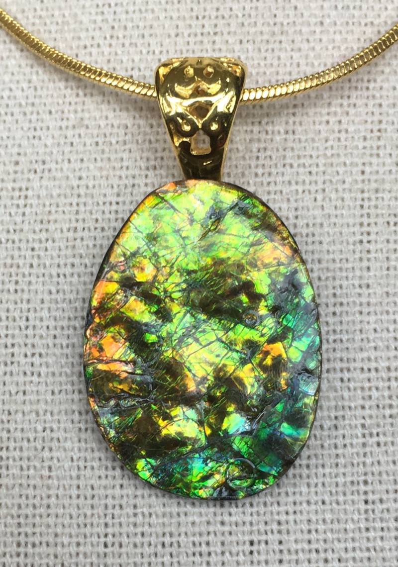 Ammolit Anhänger von AmmoliteRainbows